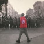 Wess Philome, Fist Up Red, 2020, Digital Inkjet Print