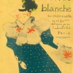 Henri de Toulouse-Lautrec, La Revue Blanche, 1986, 50 x 35, Lithograph printed in colors on two sheets of wove paper, linen - backed, Courtesy of Park West Museum